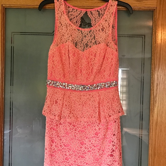 light pink occasion dress